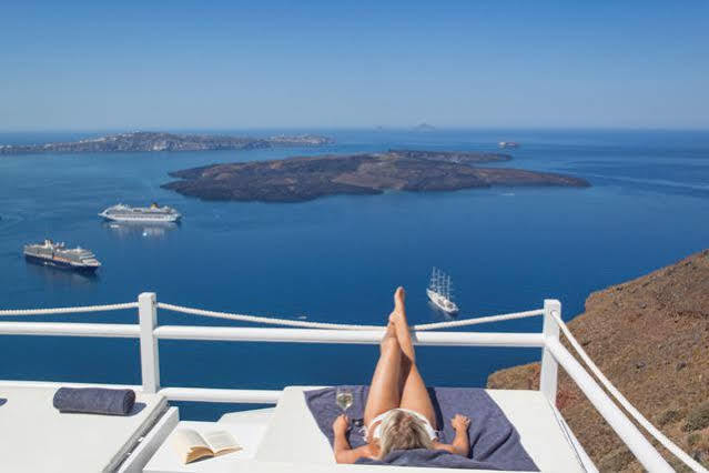 On The Rocks Santorini Hotel Imerovigli  Exterior foto