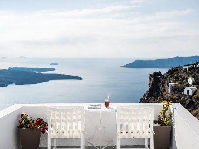 On The Rocks Santorini Hotel Imerovigli  Exterior foto
